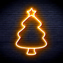 advpro-christmas-tree-ultra-bright-led-neon-sign-fnu0132 - Golden Yellow