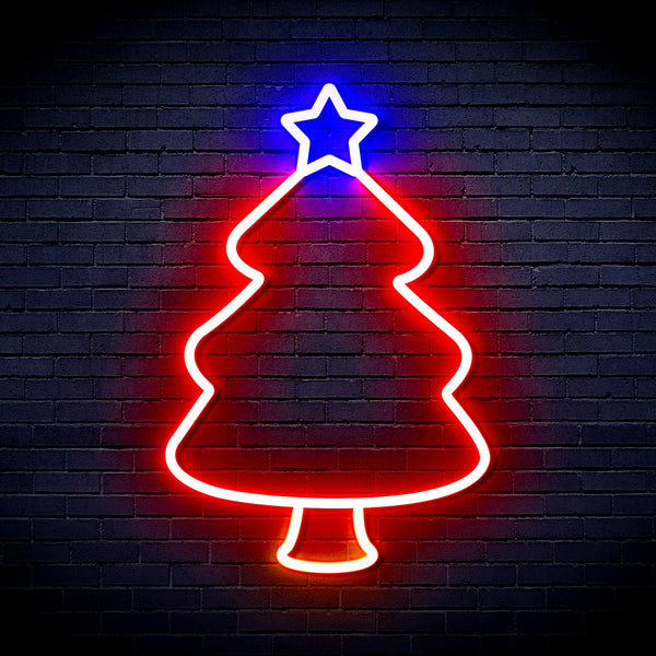 advpro-christmas-tree-ultra-bright-led-neon-sign-fnu0132 - Multi-Color 4