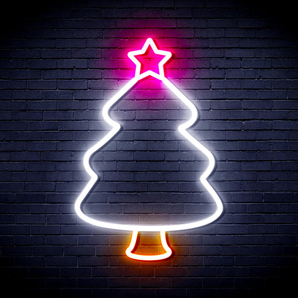 advpro-christmas-tree-ultra-bright-led-neon-sign-fnu0132 - Multi-Color 5