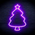 advpro-christmas-tree-ultra-bright-led-neon-sign-fnu0132 - Purple