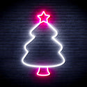 advpro-christmas-tree-ultra-bright-led-neon-sign-fnu0132 - White & Pink
