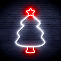 advpro-christmas-tree-ultra-bright-led-neon-sign-fnu0132 - White & Red