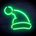 advpro-christmas-hat-ultra-bright-led-neon-sign-fnu0133 - Green
