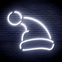 advpro-christmas-hat-ultra-bright-led-neon-sign-fnu0133 - White