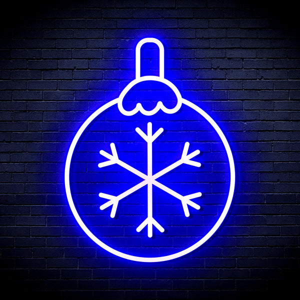 advpro-christmas-tree-ornament-ultra-bright-led-neon-sign-fnu0134 - Blue