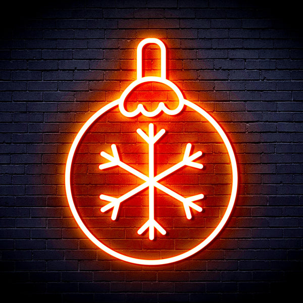 advpro-christmas-tree-ornament-ultra-bright-led-neon-sign-fnu0134 - Orange