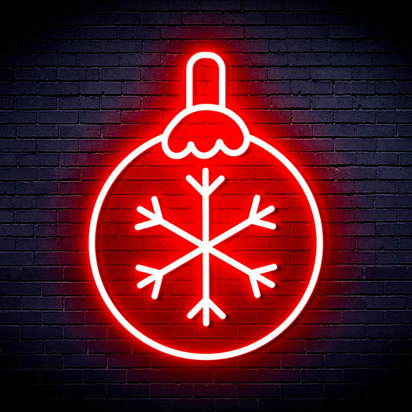 advpro-christmas-tree-ornament-ultra-bright-led-neon-sign-fnu0134 - Red