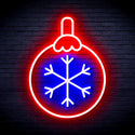 advpro-christmas-tree-ornament-ultra-bright-led-neon-sign-fnu0134 - Red & Blue
