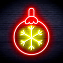 advpro-christmas-tree-ornament-ultra-bright-led-neon-sign-fnu0134 - Red & Yellow