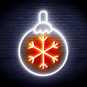 advpro-christmas-tree-ornament-ultra-bright-led-neon-sign-fnu0134 - White & Orange