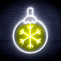 advpro-christmas-tree-ornament-ultra-bright-led-neon-sign-fnu0134 - White & Yellow