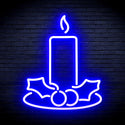 advpro-christmas-candle-ultra-bright-led-neon-sign-fnu0138 - Blue
