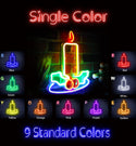 advpro-christmas-candle-ultra-bright-led-neon-sign-fnu0138 - Classic