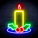 advpro-christmas-candle-ultra-bright-led-neon-sign-fnu0138 - Multi-Color 1