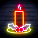 advpro-christmas-candle-ultra-bright-led-neon-sign-fnu0138 - Multi-Color 2