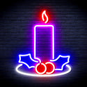 advpro-christmas-candle-ultra-bright-led-neon-sign-fnu0138 - Multi-Color 3