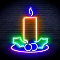 advpro-christmas-candle-ultra-bright-led-neon-sign-fnu0138 - Multi-Color 6
