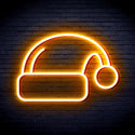 advpro-christmas-hat-ultra-bright-led-neon-sign-fnu0142 - Golden Yellow