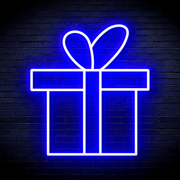 advpro-christmas-present-ultra-bright-led-neon-sign-fnu0143 - Blue