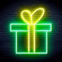 advpro-christmas-present-ultra-bright-led-neon-sign-fnu0143 - Green & Yellow
