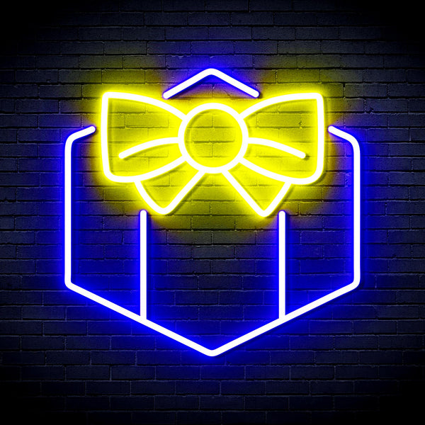 advpro-christmas-present-ultra-bright-led-neon-sign-fnu0144 - Blue & Yellow
