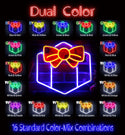 advpro-christmas-present-ultra-bright-led-neon-sign-fnu0144 - Dual-Color