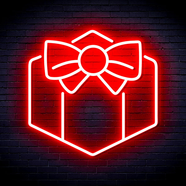 advpro-christmas-present-ultra-bright-led-neon-sign-fnu0144 - Red