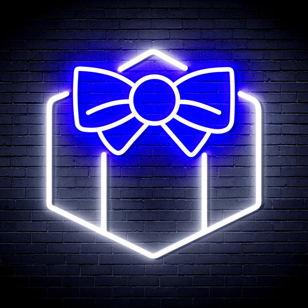 advpro-christmas-present-ultra-bright-led-neon-sign-fnu0144 - White & Blue