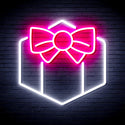 advpro-christmas-present-ultra-bright-led-neon-sign-fnu0144 - White & Pink