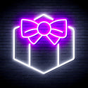 advpro-christmas-present-ultra-bright-led-neon-sign-fnu0144 - White & Purple