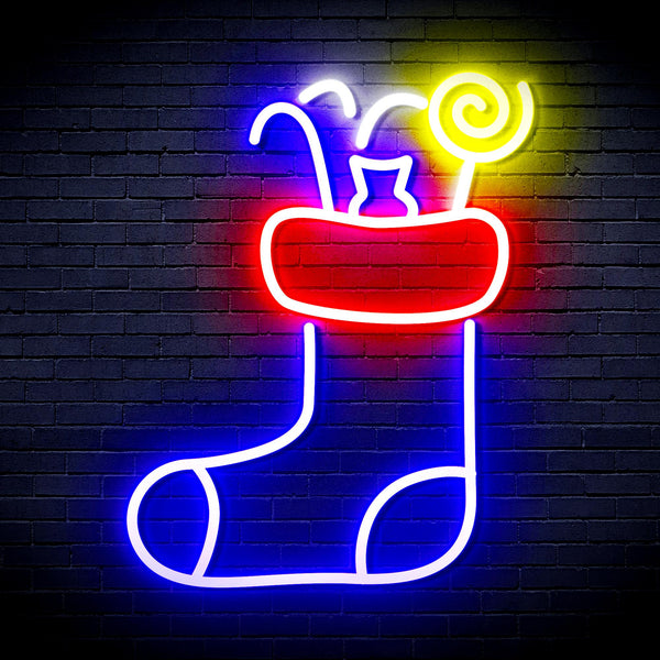 advpro-christmas-hat-with-cndies-ultra-bright-led-neon-sign-fnu0145 - Multi-Color 2