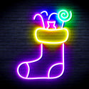 advpro-christmas-hat-with-cndies-ultra-bright-led-neon-sign-fnu0145 - Multi-Color 3