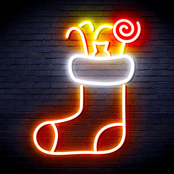 advpro-christmas-hat-with-cndies-ultra-bright-led-neon-sign-fnu0145 - Multi-Color 5