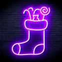 advpro-christmas-hat-with-cndies-ultra-bright-led-neon-sign-fnu0145 - Purple