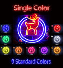 advpro-deer-ultra-bright-led-neon-sign-fnu0148 - Classic