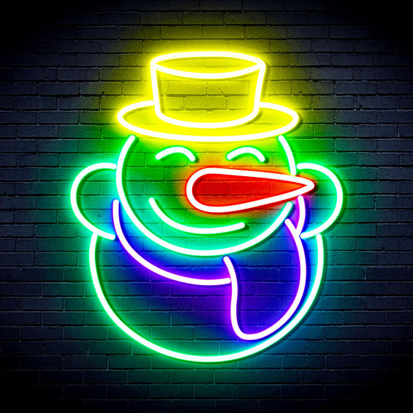 advpro-snow-man-ultra-bright-led-neon-sign-fnu0149 - Multi-Color 2