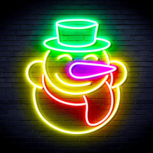 advpro-snow-man-ultra-bright-led-neon-sign-fnu0149 - Multi-Color 3