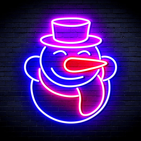 advpro-snow-man-ultra-bright-led-neon-sign-fnu0149 - Multi-Color 4