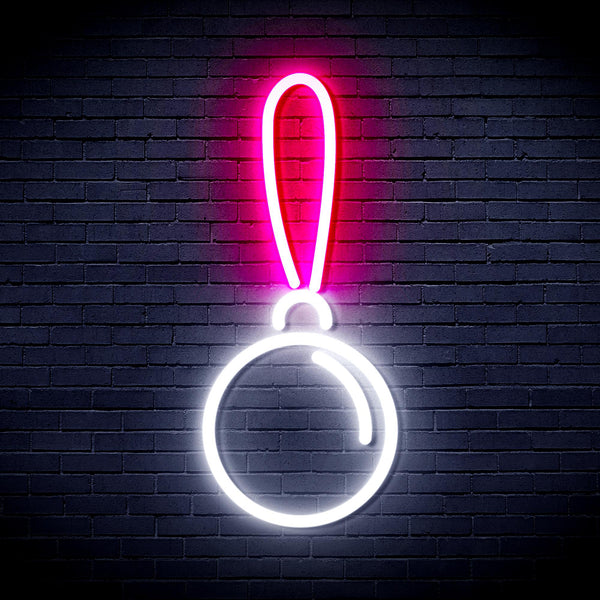 advpro-christmas-tree-ornament-ultra-bright-led-neon-sign-fnu0151 - White & Pink
