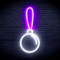 advpro-christmas-tree-ornament-ultra-bright-led-neon-sign-fnu0151 - White & Purple