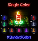 advpro-christmas-candle-ultra-bright-led-neon-sign-fnu0156 - Classic