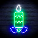 advpro-christmas-candle-ultra-bright-led-neon-sign-fnu0156 - Multi-Color 2