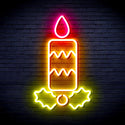 advpro-christmas-candle-ultra-bright-led-neon-sign-fnu0156 - Multi-Color 4