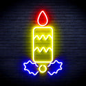 advpro-christmas-candle-ultra-bright-led-neon-sign-fnu0156 - Multi-Color 7