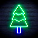 advpro-christmas-tree-ultra-bright-led-neon-sign-fnu0164 - Green & Blue
