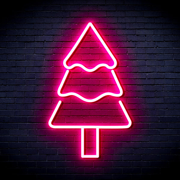 advpro-christmas-tree-ultra-bright-led-neon-sign-fnu0164 - Pink