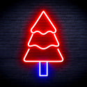 advpro-christmas-tree-ultra-bright-led-neon-sign-fnu0164 - Red & Blue