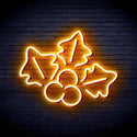 advpro-christmas-holly-ultra-bright-led-neon-sign-fnu0165 - Golden Yellow