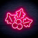 advpro-christmas-holly-ultra-bright-led-neon-sign-fnu0165 - Pink