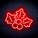 advpro-christmas-holly-ultra-bright-led-neon-sign-fnu0165 - Red